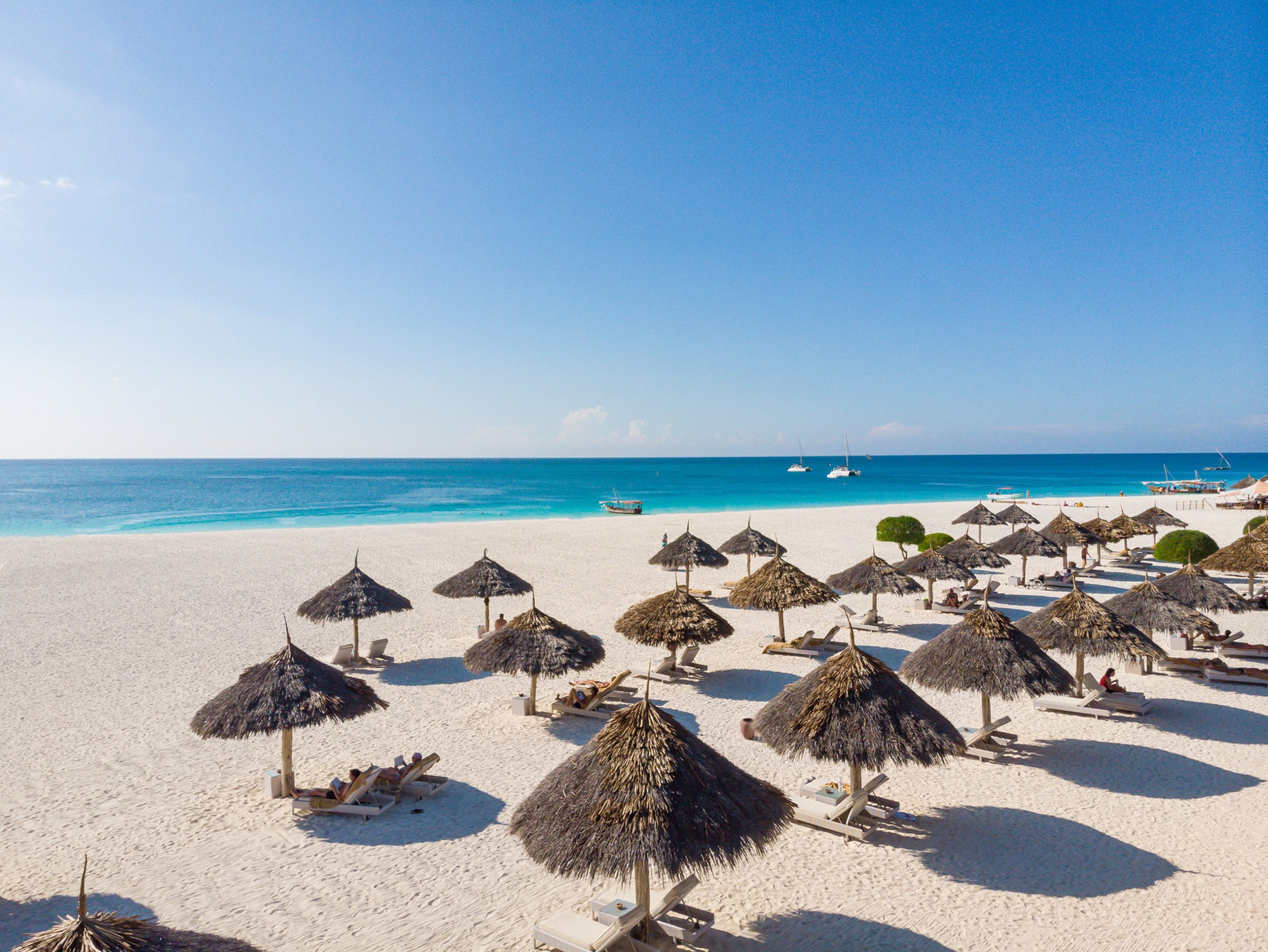 Gold Zanzibar Beach House & Spa Resort – Nungwi, Zanzibar, Tanzania – Beach Umbrellas