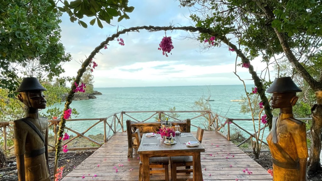 The Island Pongwe Lodge - Pongwe, Zanzibar, Tanzania - Gourmet Restaurant Outdoor Dining