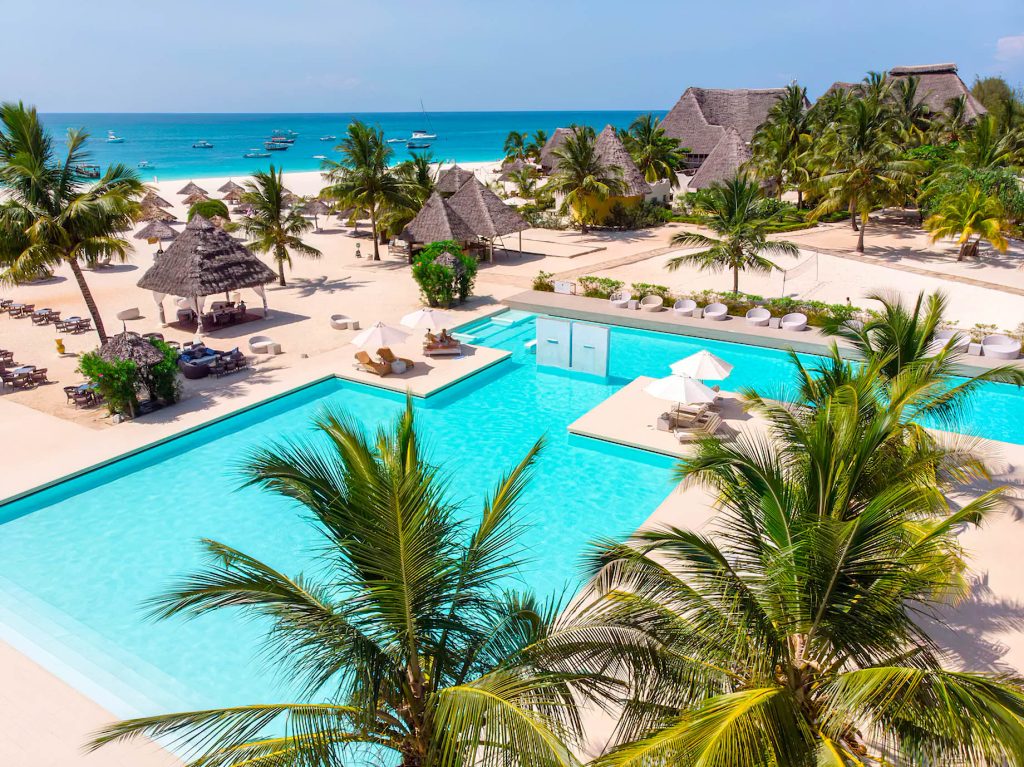 View of Gold Zanzibar Beach House & Spa Resort – Nungwi, Zanzibar, Tanzania ...
