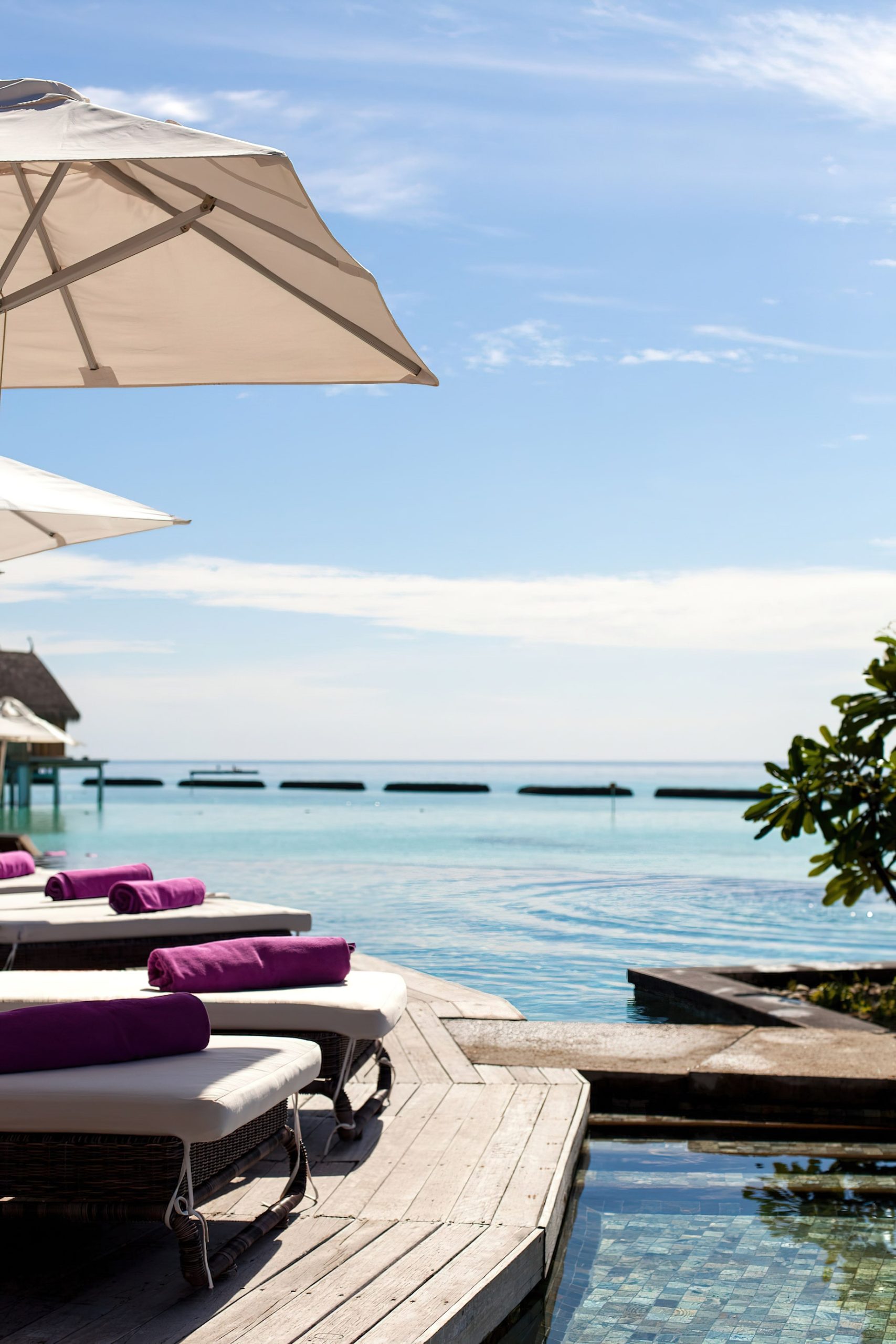Constance Moofushi Resort – South Ari Atoll, Maldives – Pool Deck
