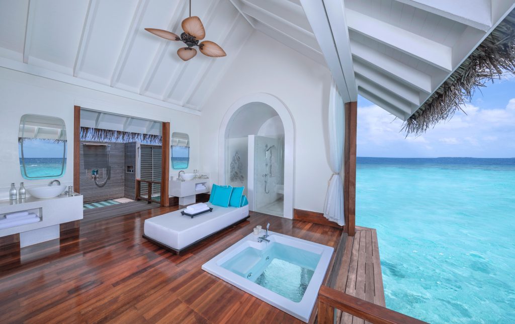 Anantara Kihavah Maldives Villas Resort - Baa Atoll, Maldives - Two Bedroom Sunset Over Water Pool Residence Bathroom