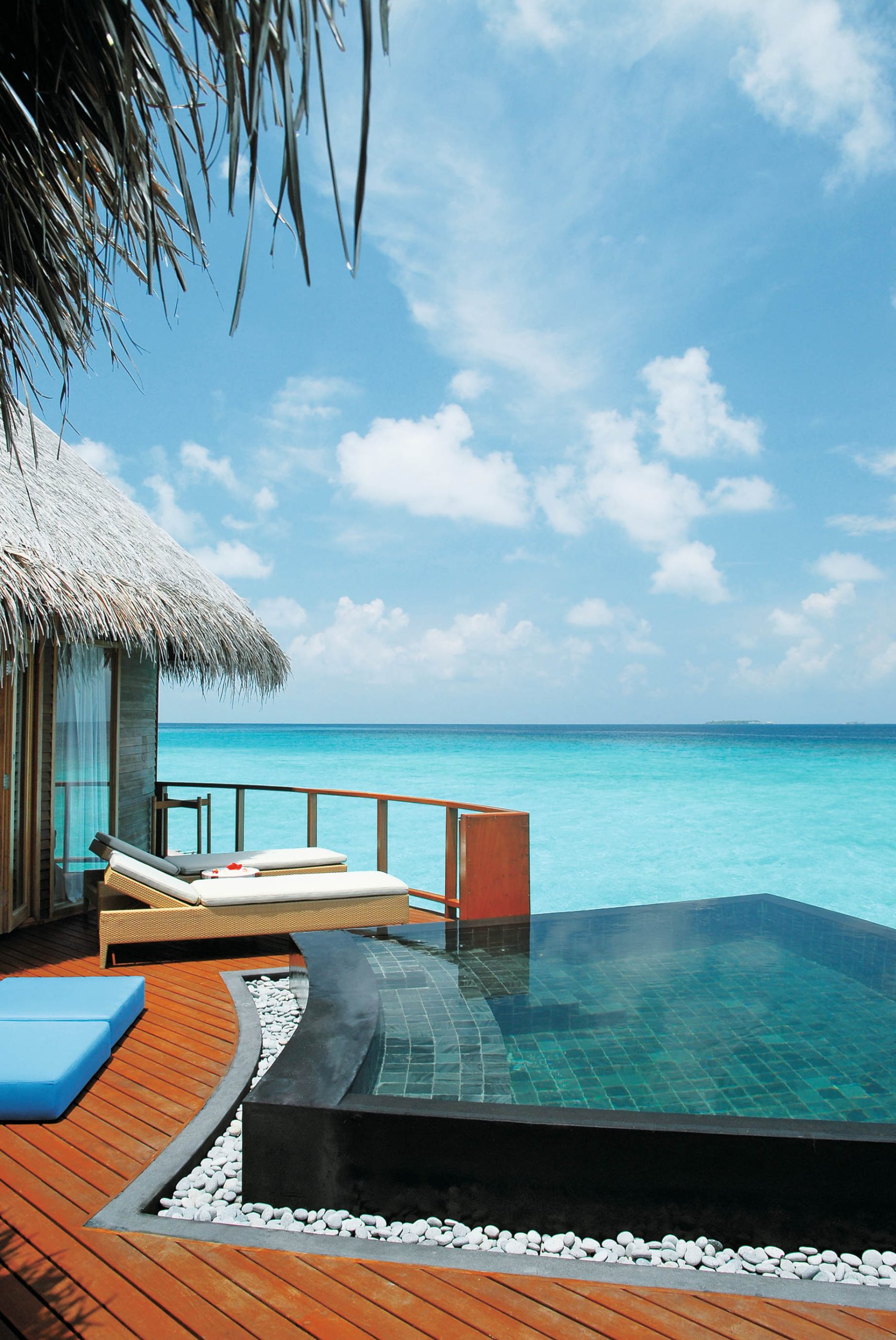 Constance Halaveli Resort - North Ari Atoll, Maldives - Overwater Villa Pool Deck Ocean View