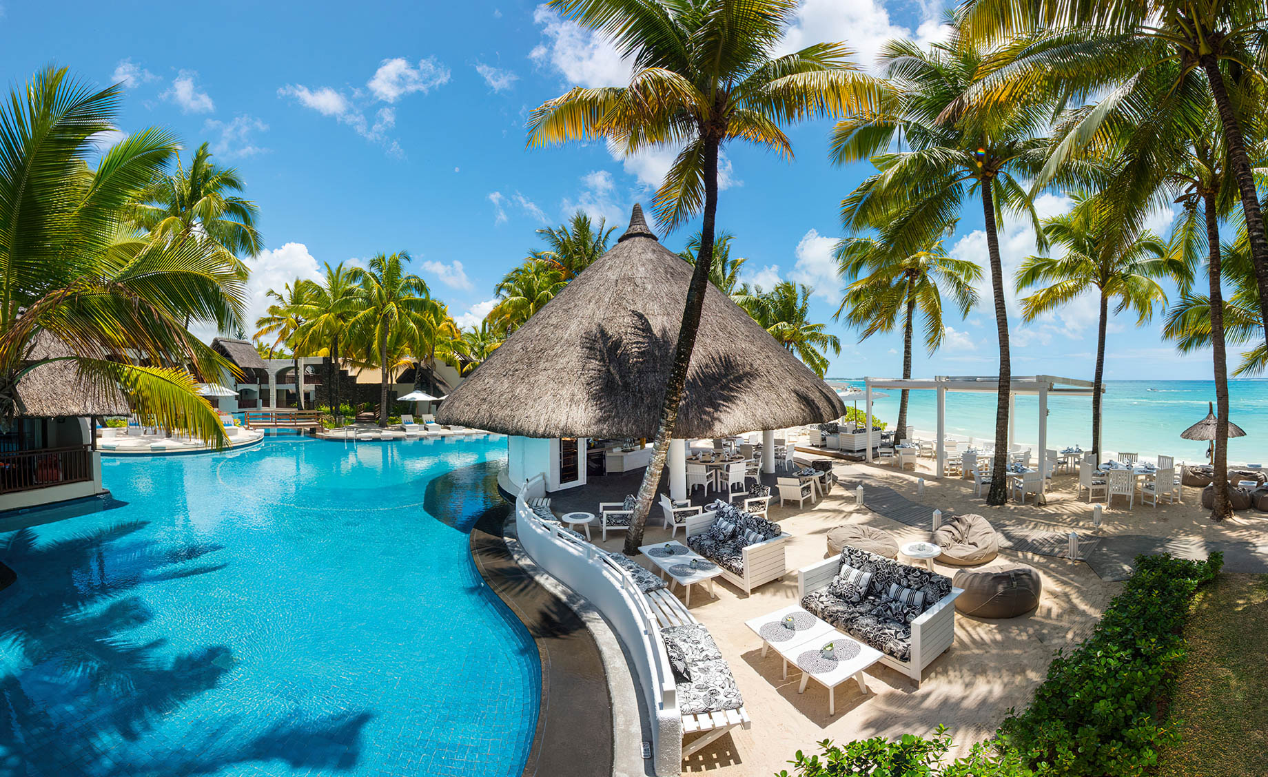 Constance Belle Mare Plage Resort - Mauritius - Lakaze Restaurant Ocean View