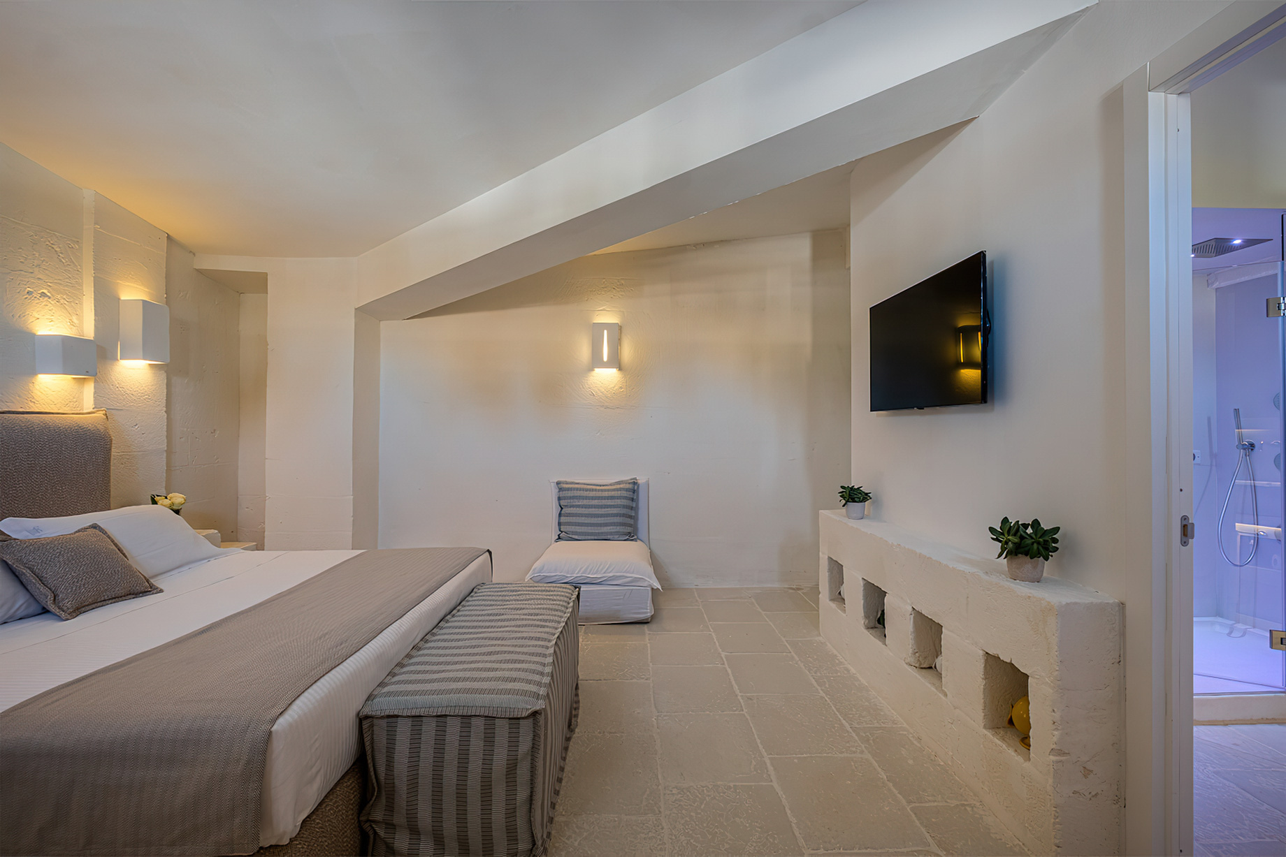 Baglioni Masseria Muzza Hotel – Puglia, Italy – Executive Suite Bedroom