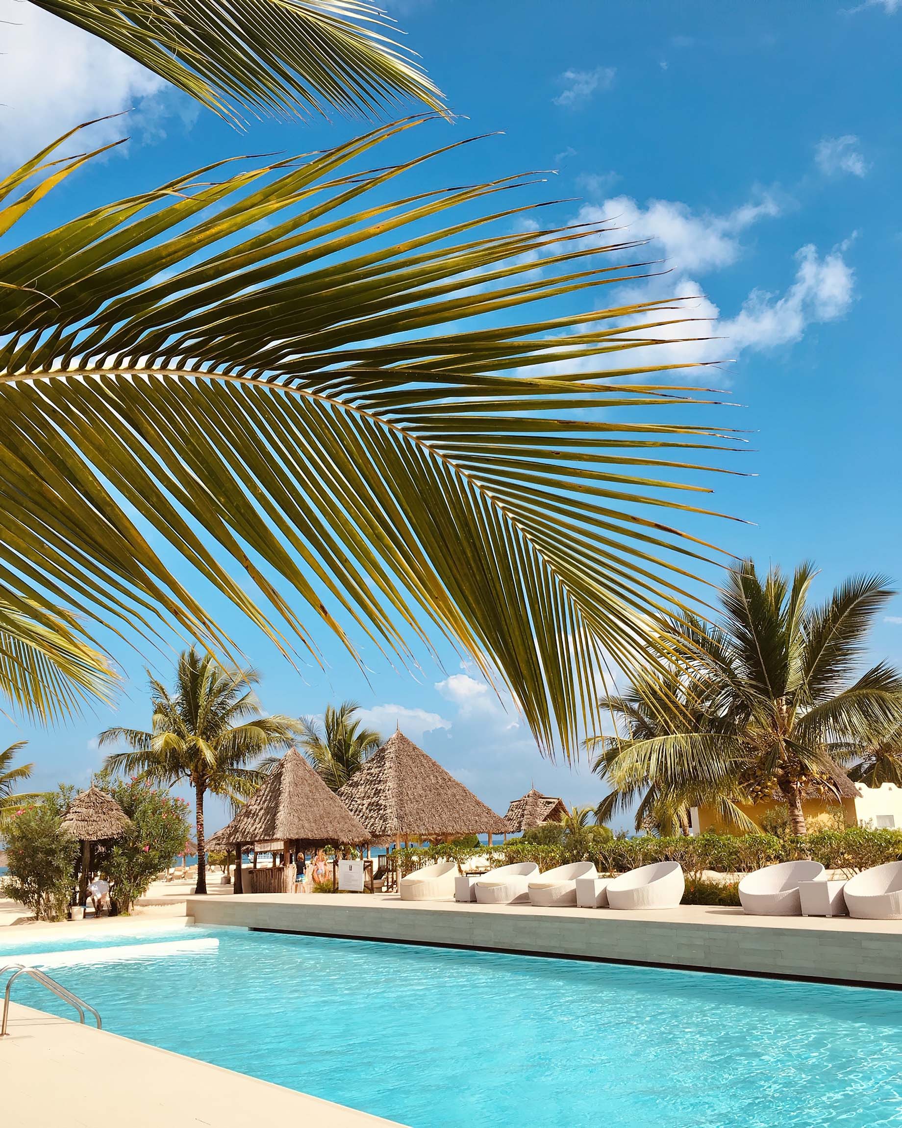 Gold Zanzibar Beach House And Spa Resort Nungwi Zanzibar Tanzania Pool Deck Travoh 