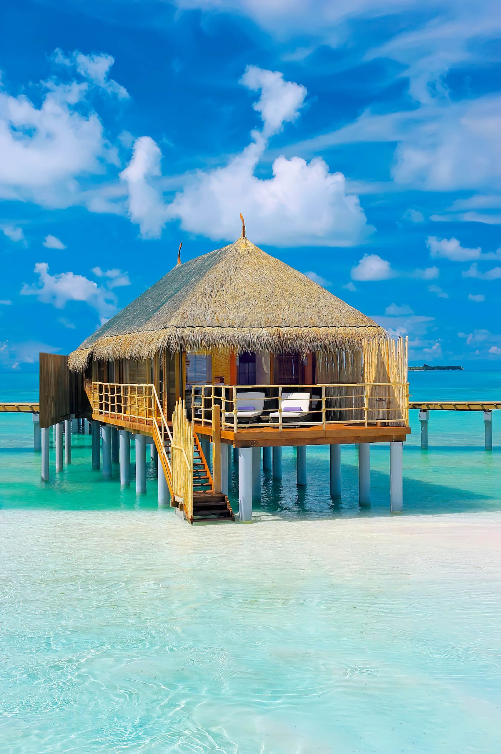 Constance Moofushi Resort – South Ari Atoll, Maldives – Overwater Villa