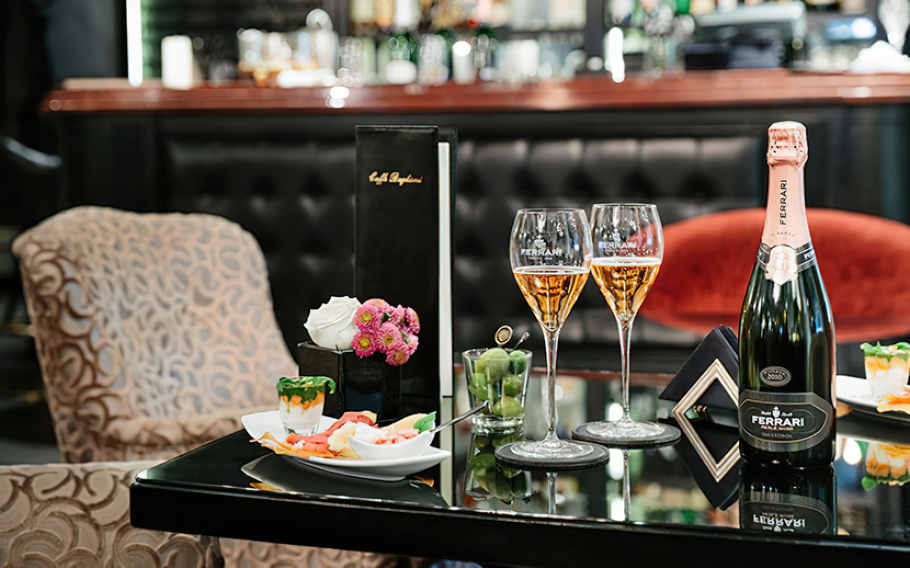 Baglioni Hotel Regina, Roma – Rome, Italy – Brunello Bar and Restaurant Aperitivo Ferrari