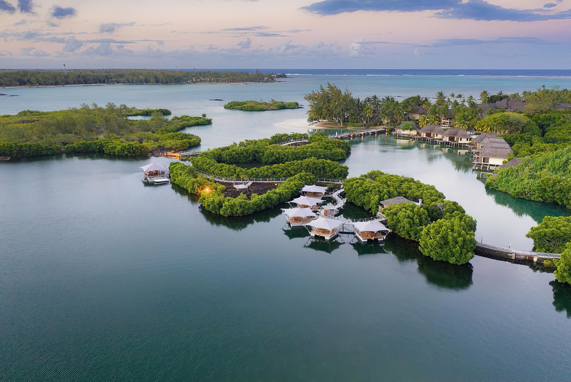 Constance Prince Maurice Resort – Mauritius – Resort Aerial View