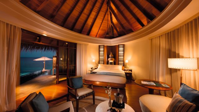 Constance Halaveli Resort - North Ari Atoll, Maldives - Overwater Villa Bedroom