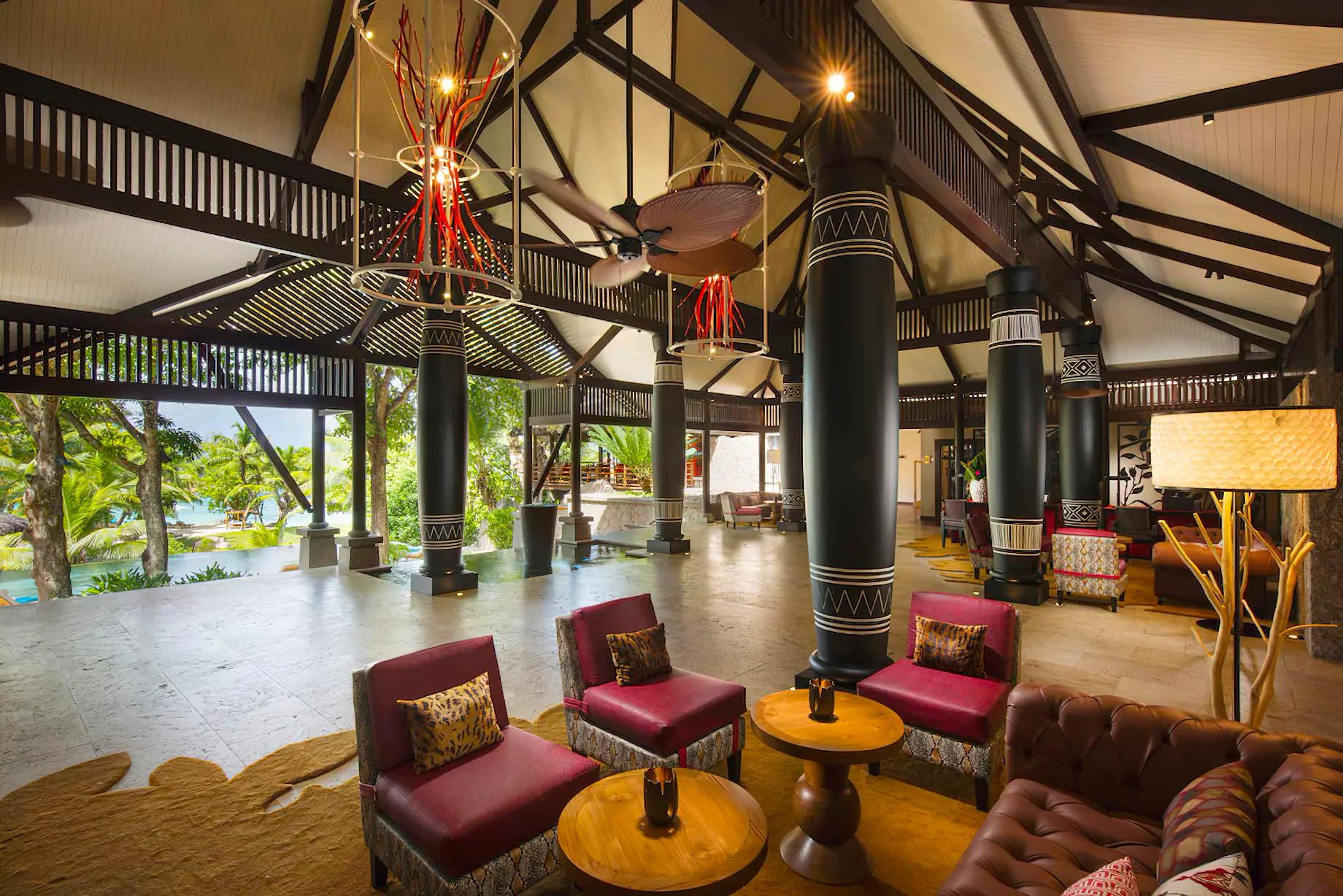 Constance Lemuria Resort – Praslin, Seychelles – Lobby
