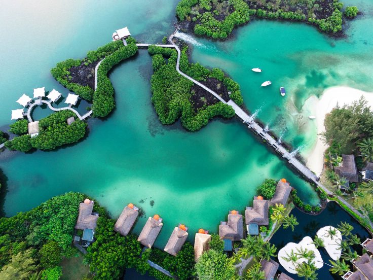 Constance Prince Maurice Resort - Mauritius - Resort Aerial View