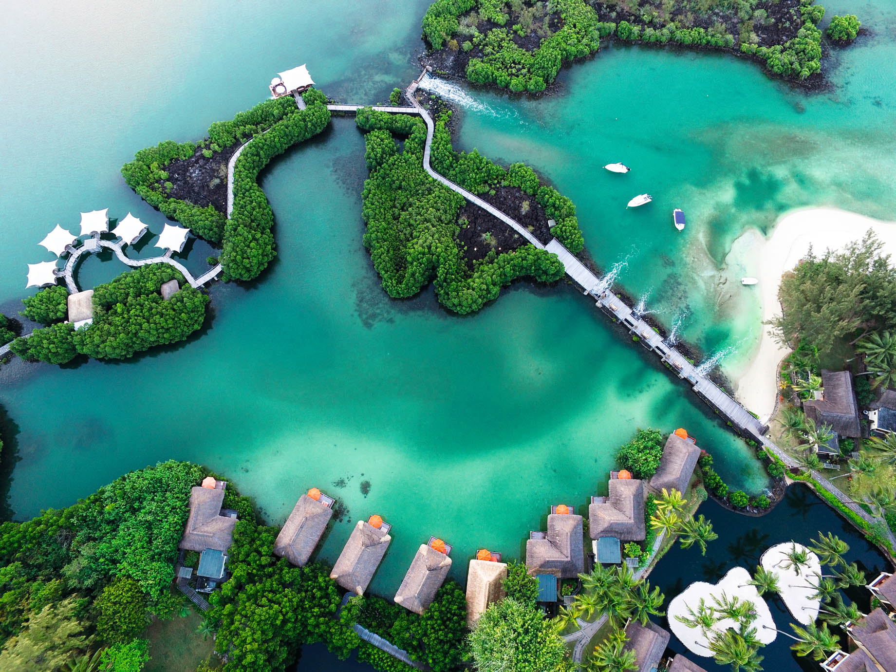 Constance Prince Maurice Resort – Mauritius – Resort Aerial View