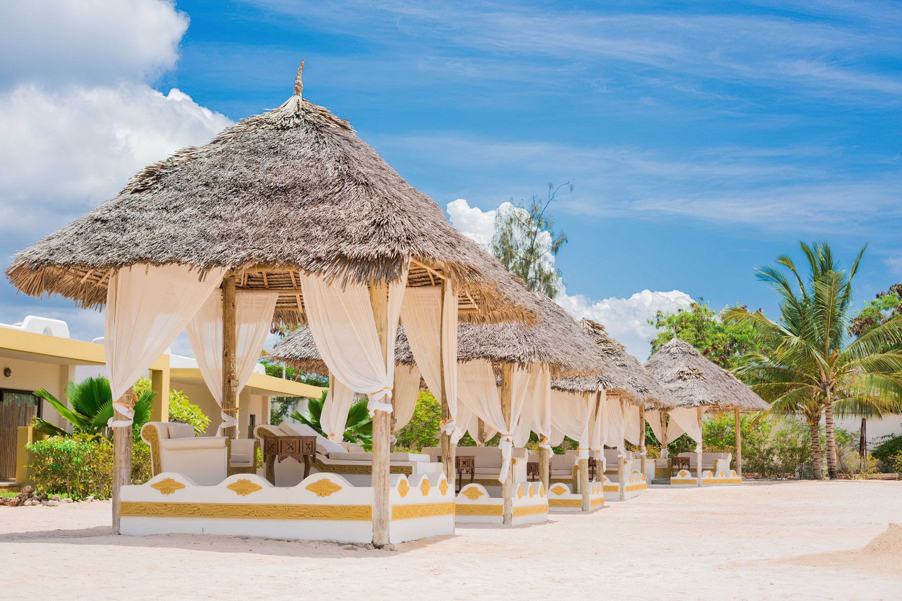 Gold Zanzibar Beach House & Spa Resort – Nungwi, Zanzibar, Tanzania – Cabanas