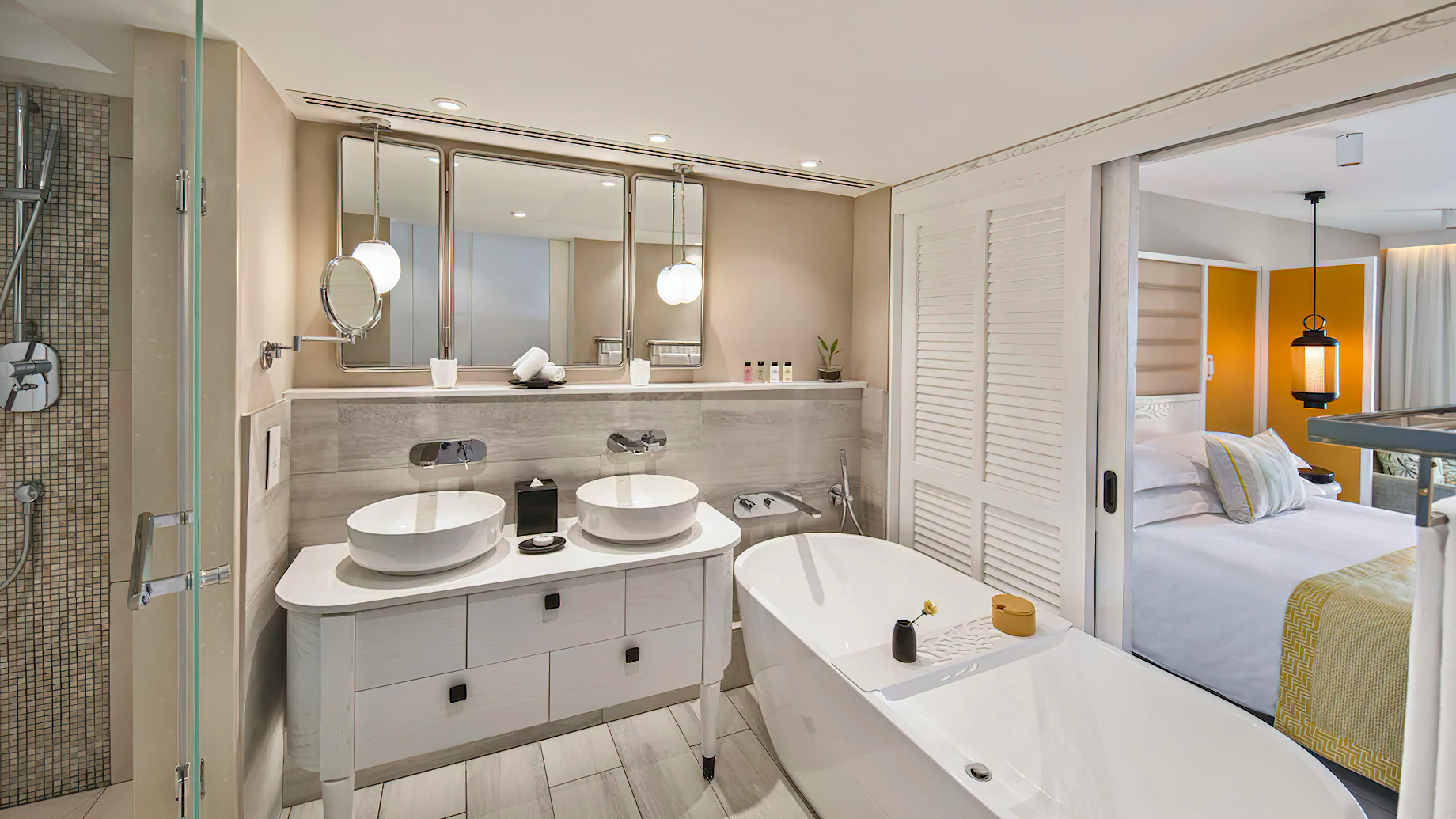 Constance Belle Mare Plage Resort – Mauritius – Prestige Room Bathroom
