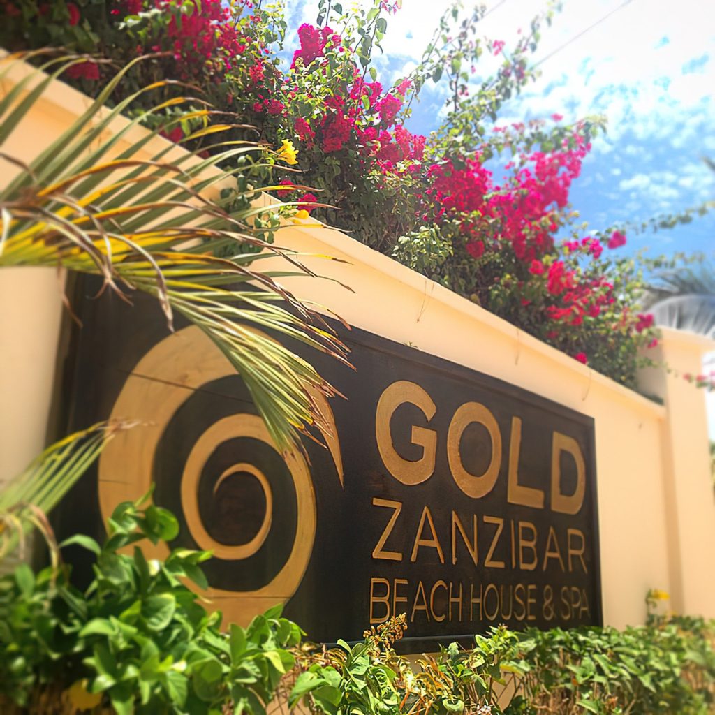Gold Zanzibar Beach House & Spa Resort - Nungwi, Zanzibar, Tanzania - Resort Sign