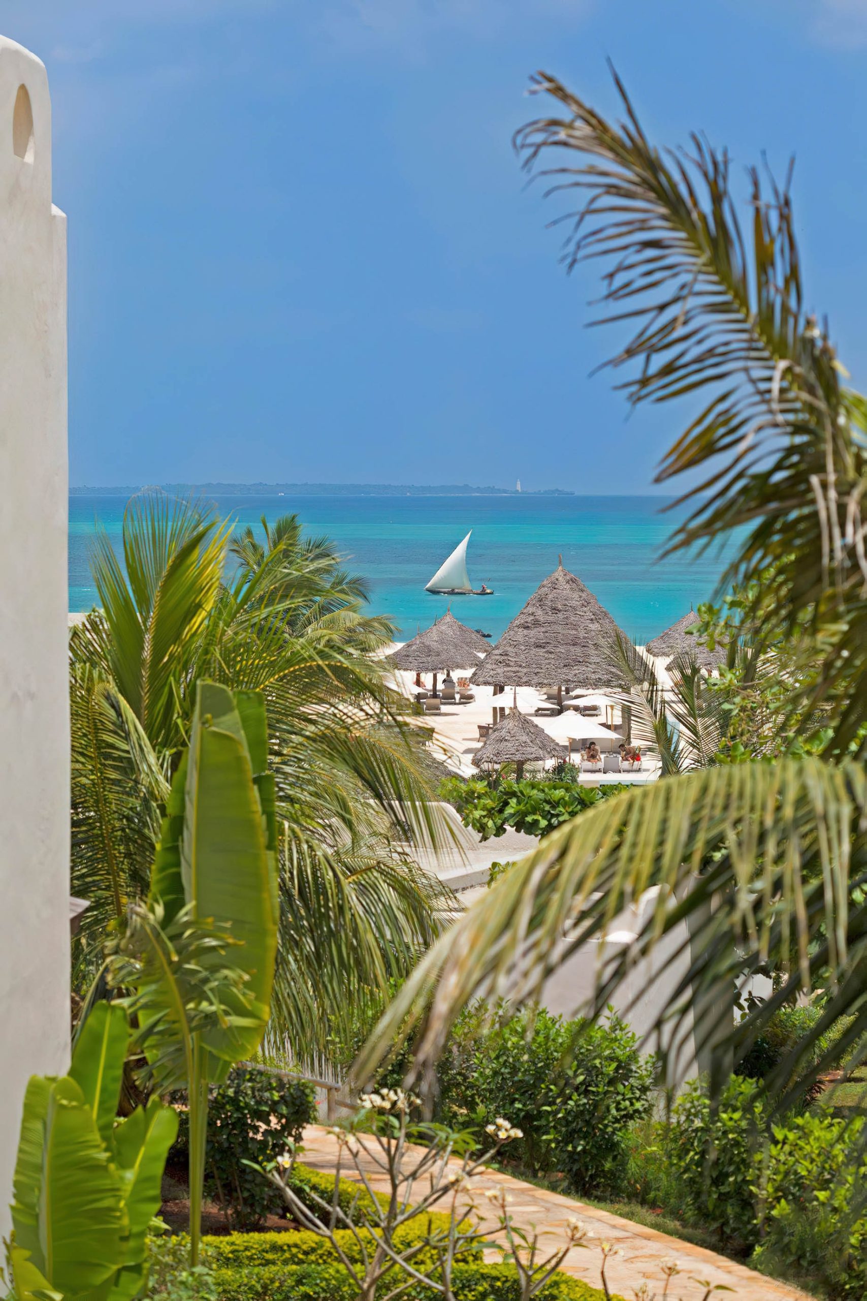 Gold Zanzibar Beach House & Spa Resort – Nungwi, Zanzibar, Tanzania – Resort Beach View