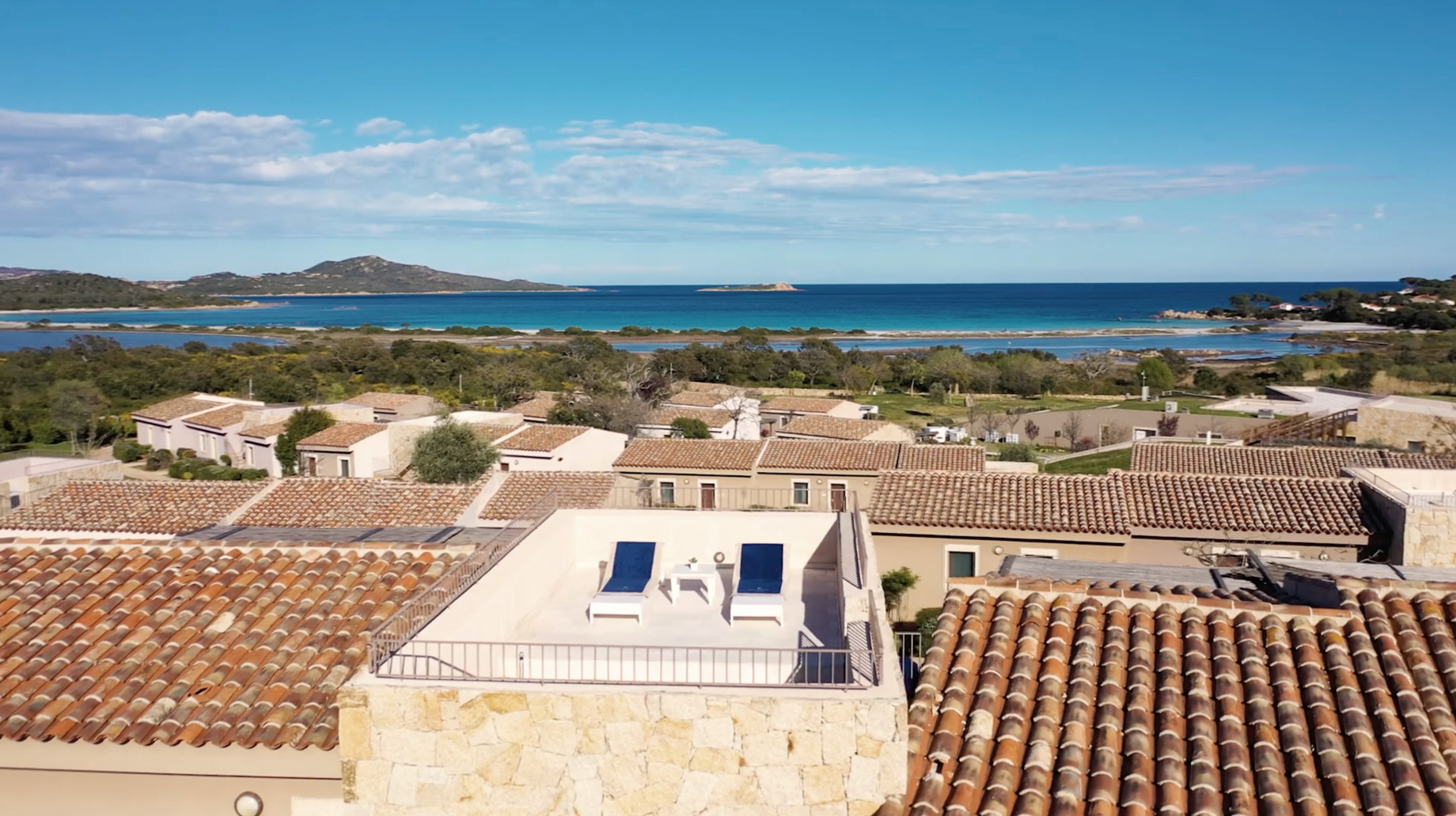 Baglioni Resort Sardinia – San Teodoro, Sardegna, Italy – Rooftop Deck Sea View
