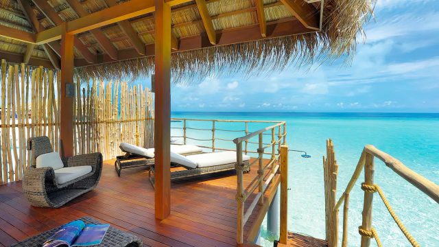 Constance Moofushi Resort - South Ari Atoll, Maldives - Overwater Villa Outdoor Deck