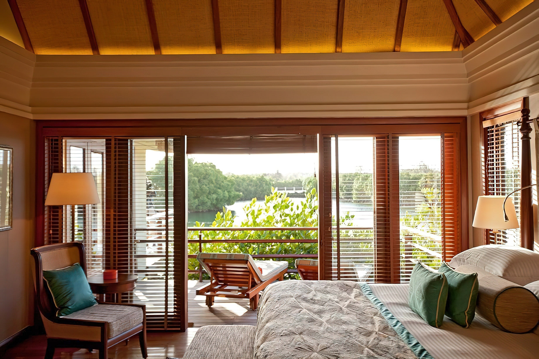 Constance Prince Maurice Resort – Mauritius – Junior Suite on Stilts Deck View