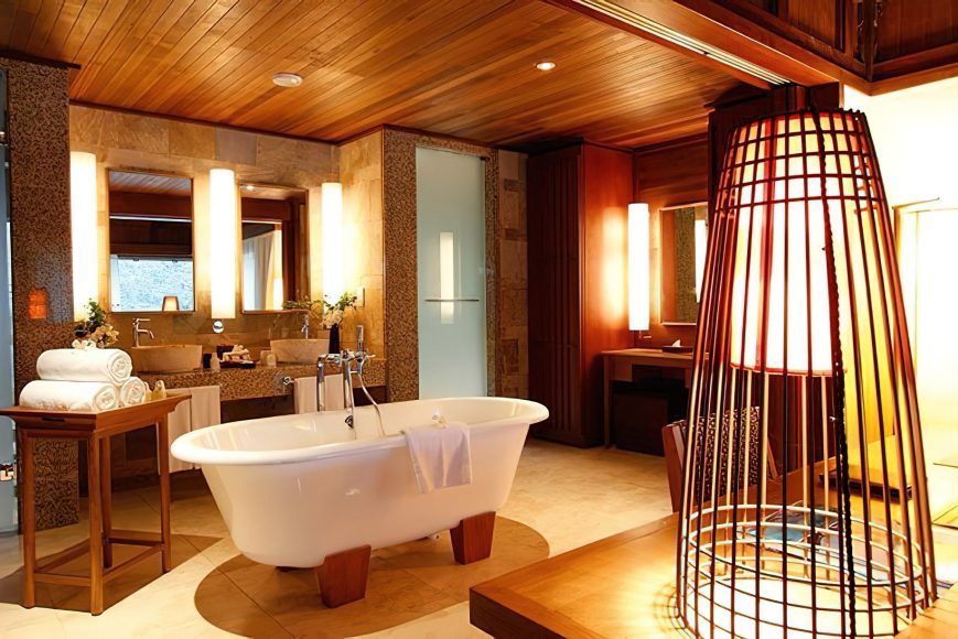Constance Ephelia Resort - Port Launay, Mahe, Seychelles - Hillside Villa Bathroom