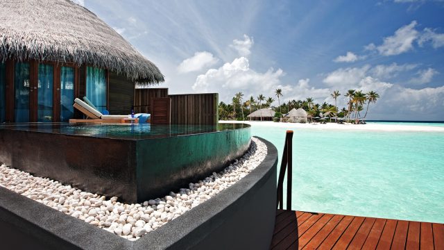 Constance Halaveli Resort - North Ari Atoll, Maldives - Overwater Villa Pool Deck Ocean View