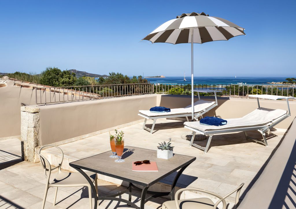 Baglioni Resort Sardinia - San Teodoro, Sardegna, Italy - Tavolara Suite Rooftop Deck Ocean View