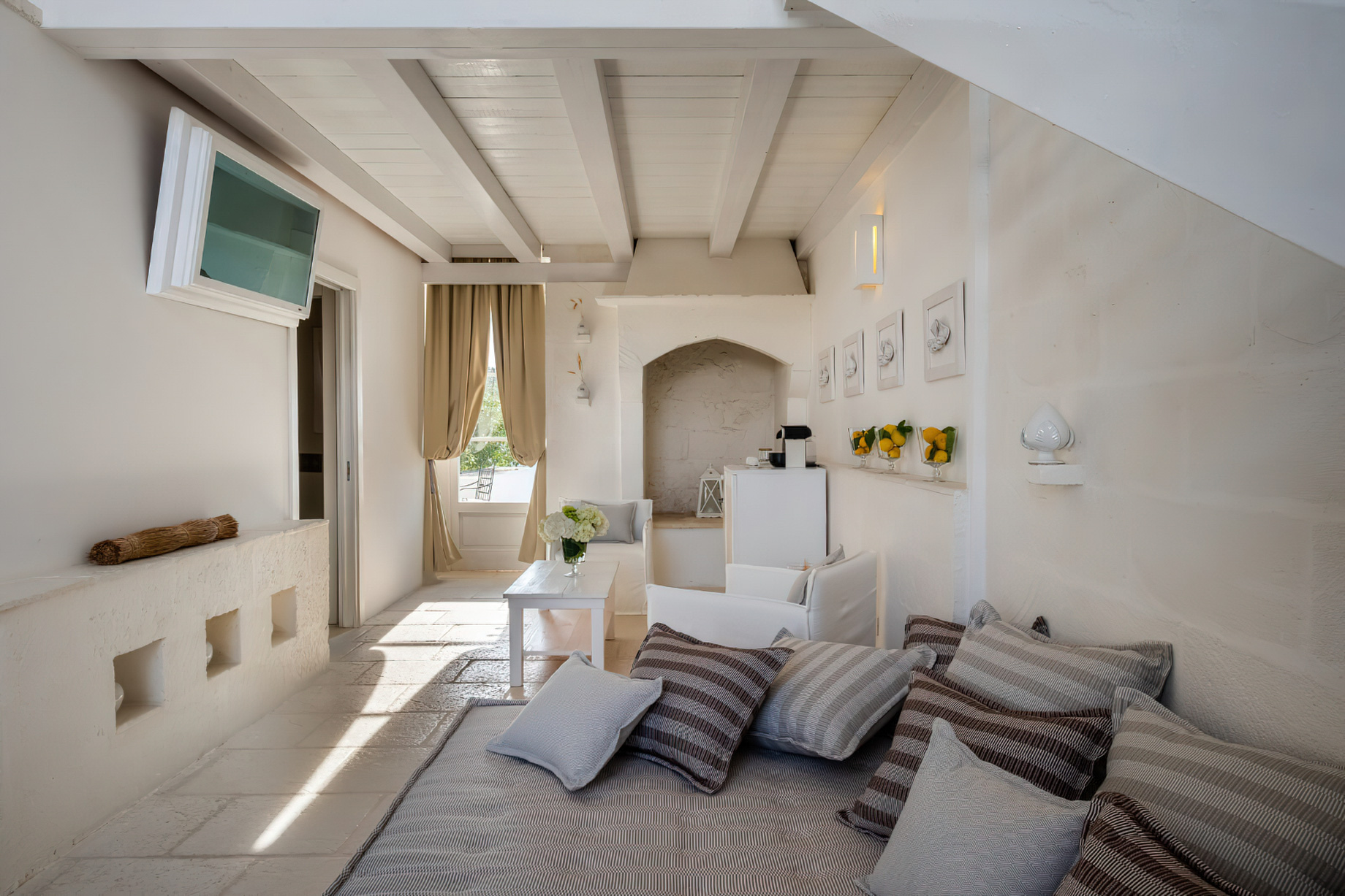Baglioni Masseria Muzza Hotel – Puglia, Italy – Limoni Sunset Suite Living Room