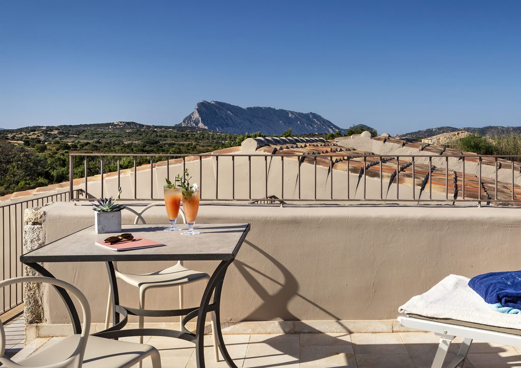 Baglioni Resort Sardinia - San Teodoro, Sardegna, Italy - Tavolara Suite Rooftop Deck Mountain View