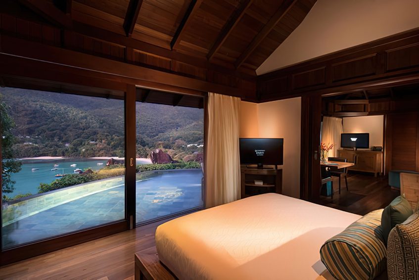 Constance Ephelia Resort - Port Launay, Mahe, Seychelles - Hillside Villa Bedroom Interior