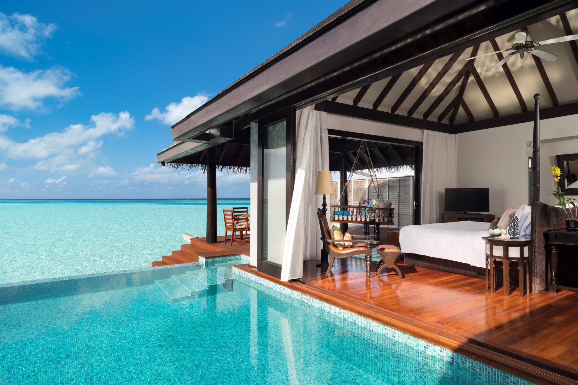 Anantara Kihavah Maldives Villas Resort - Baa Atoll, Maldives - Over Water Pool Villa Ocean View