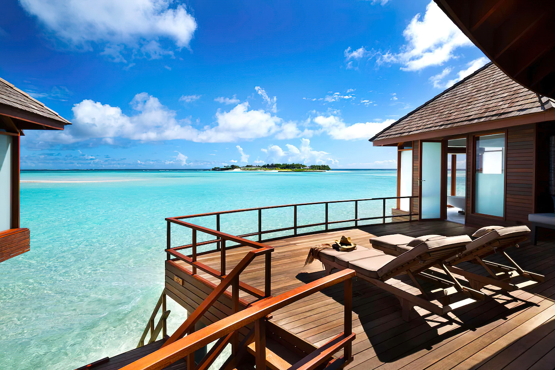 Anantara Thigu Maldives Resort – South Male Atoll, Maldives – Sunrise Over Water Suite Deck Ocean View