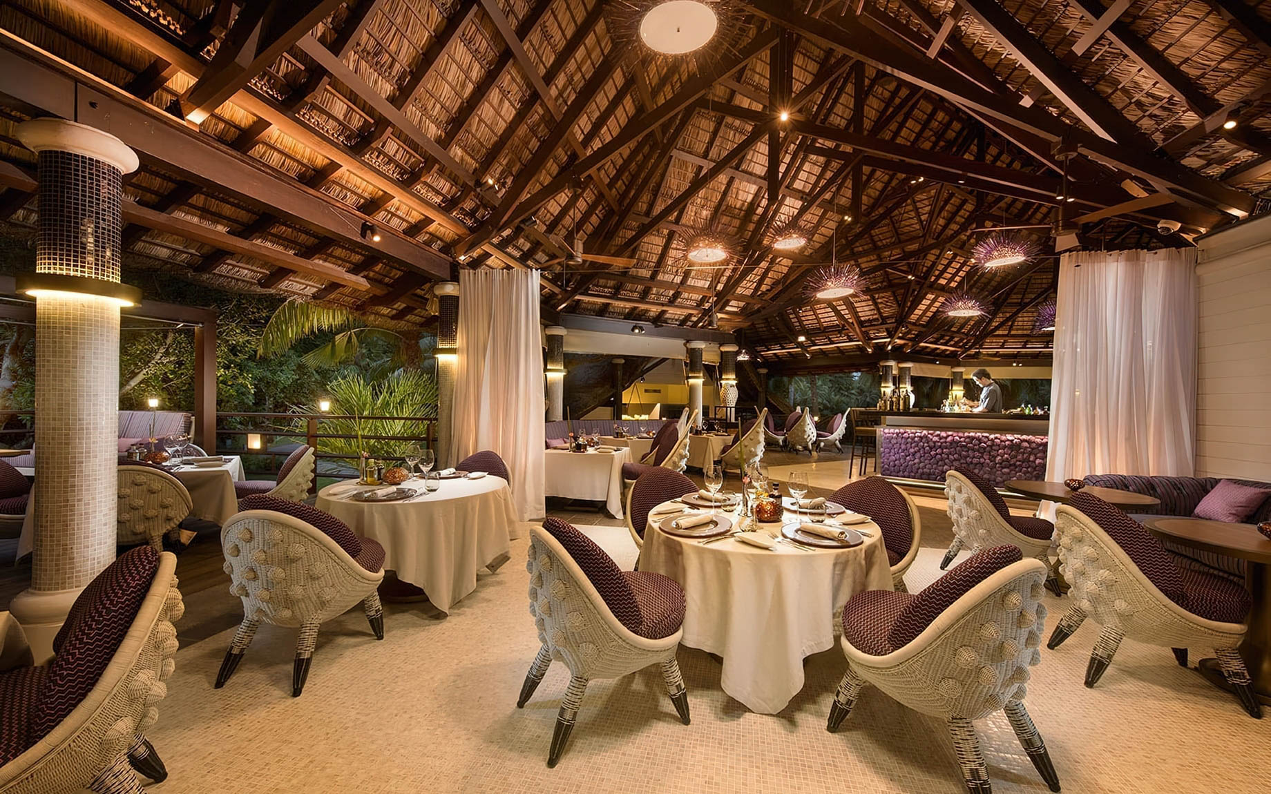 Constance Lemuria Resort - Praslin, Seychelles - DIVA Restaurant