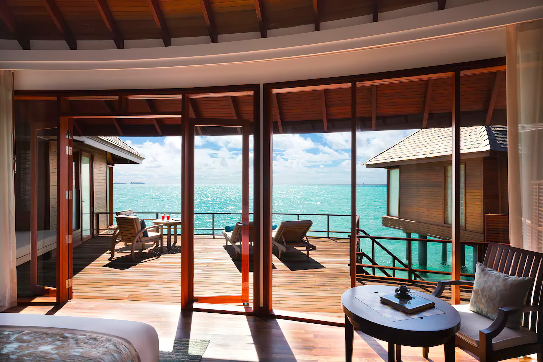 Anantara Thigu Maldives Resort – South Male Atoll, Maldives – Sunset Over Water Suite Ocean View