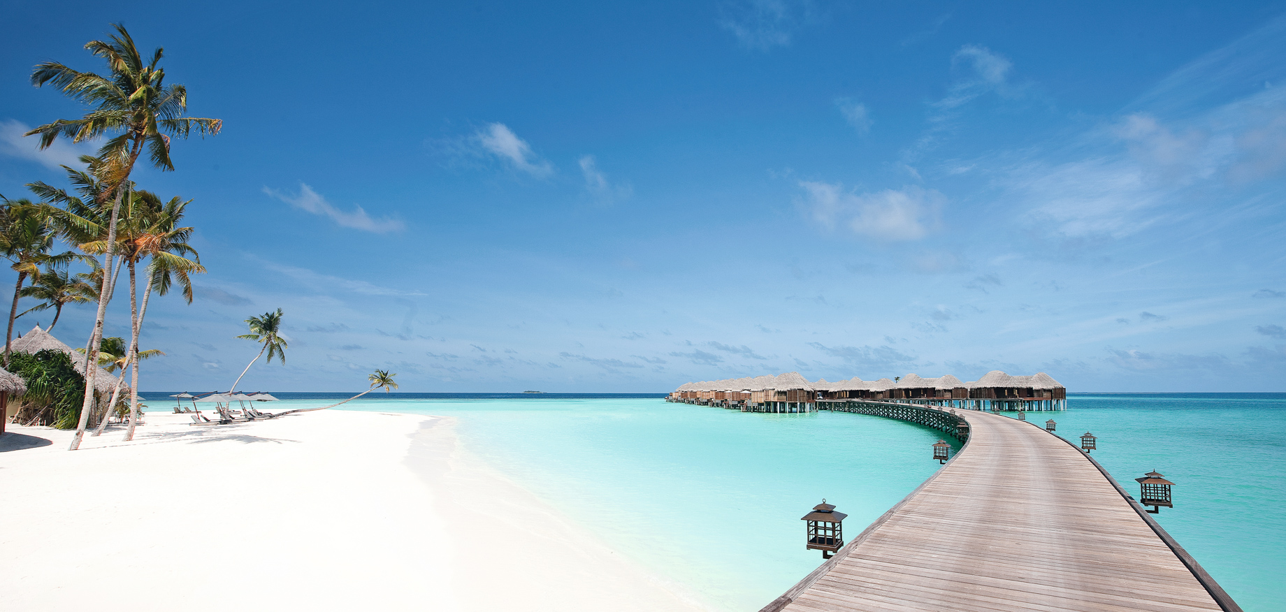 Constance Halaveli Resort - North Ari Atoll, Maldives - Overwater Villa Jetty Walkway