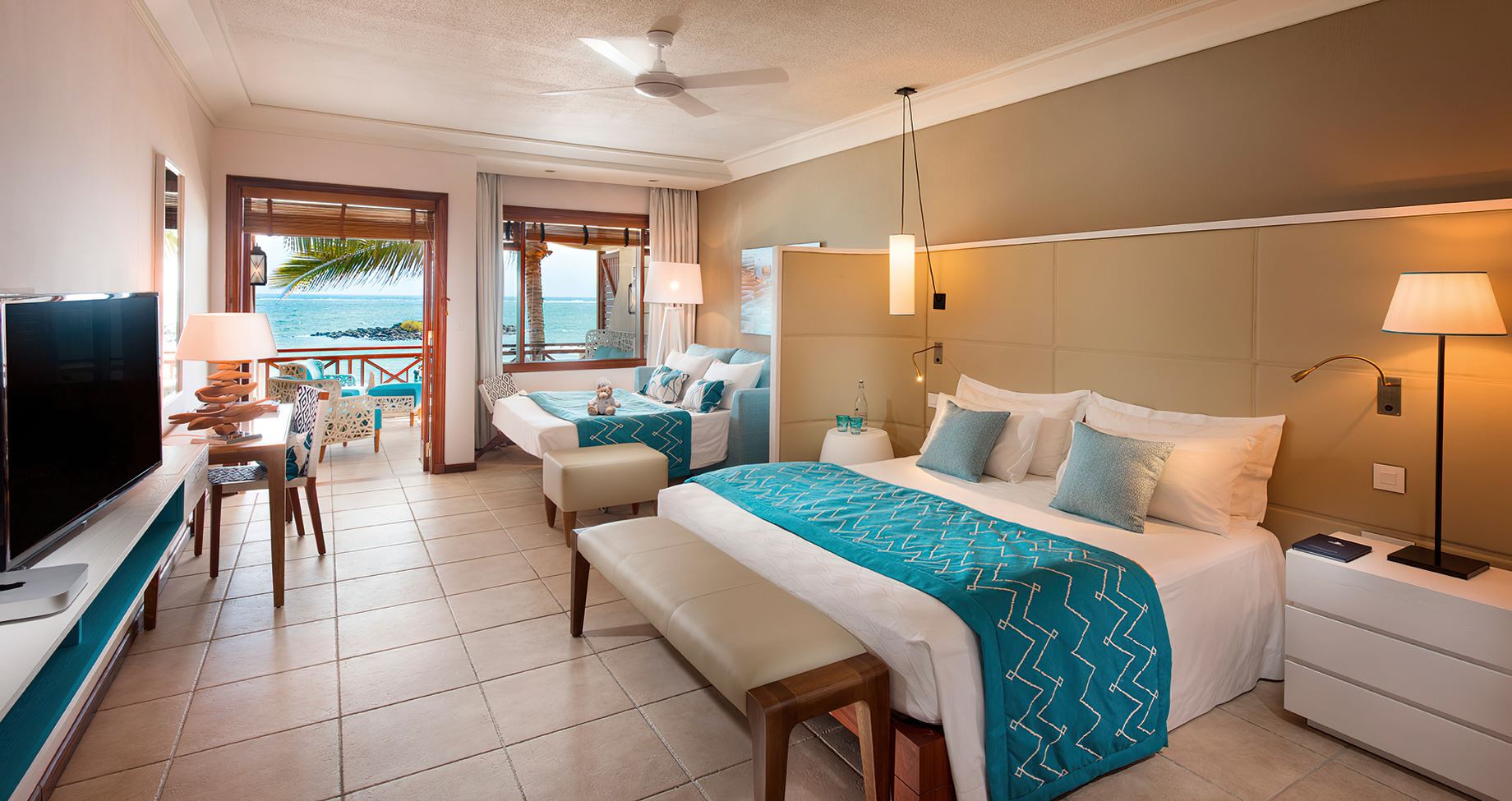 Constance Belle Mare Plage Resort – Mauritius – Junior Suite Beachfront View