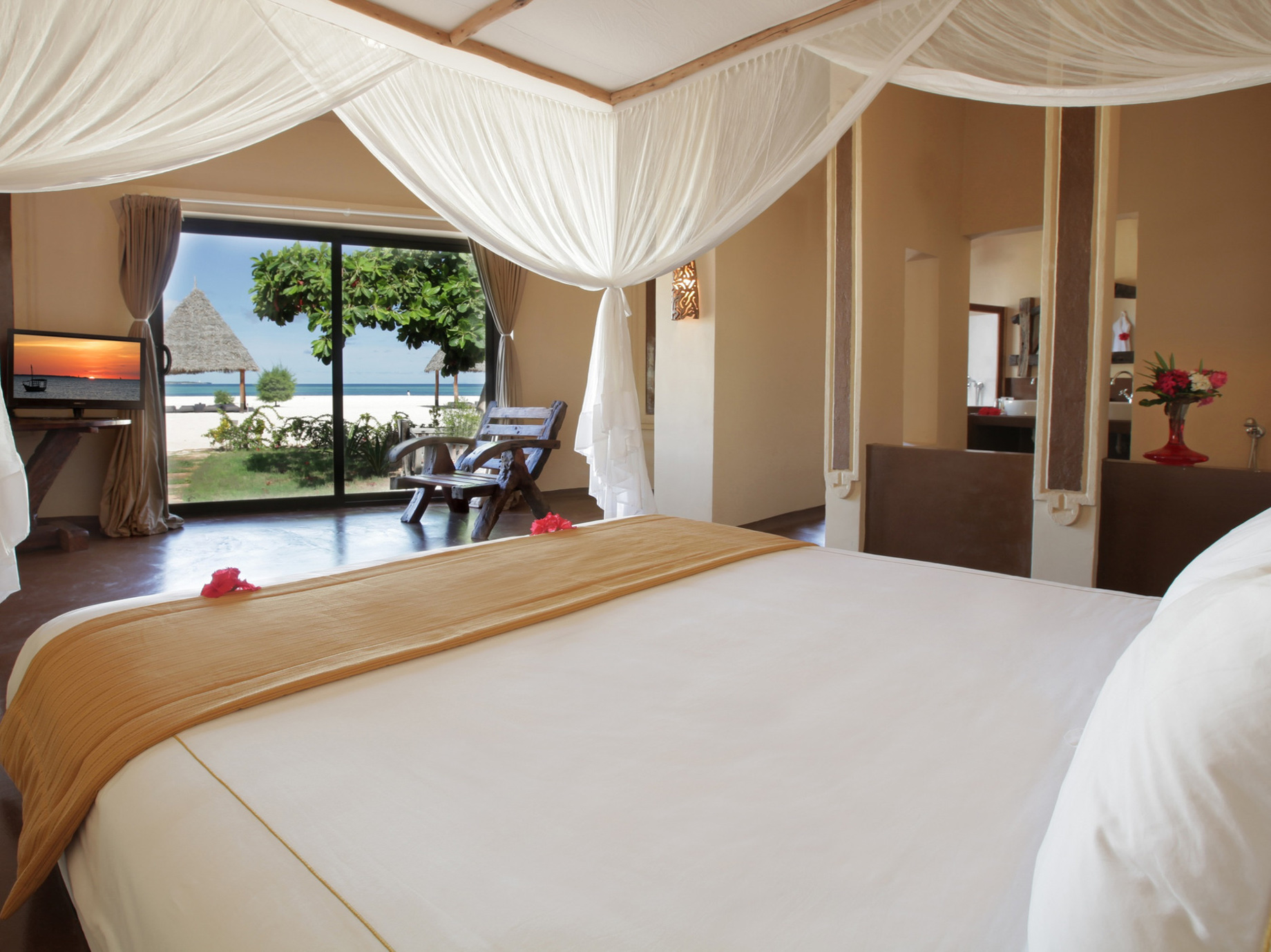 Gold Zanzibar Beach House & Spa Resort – Nungwi, Zanzibar, Tanzania – Beach Villa Bedroom