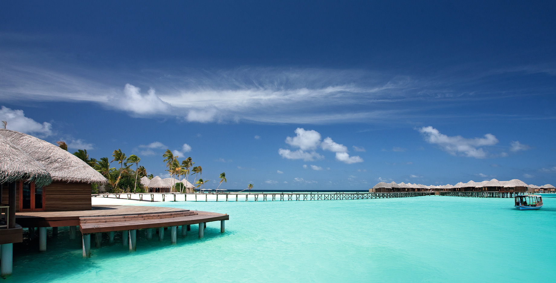 Constance Halaveli Resort – North Ari Atoll, Maldives – Resort Beach View