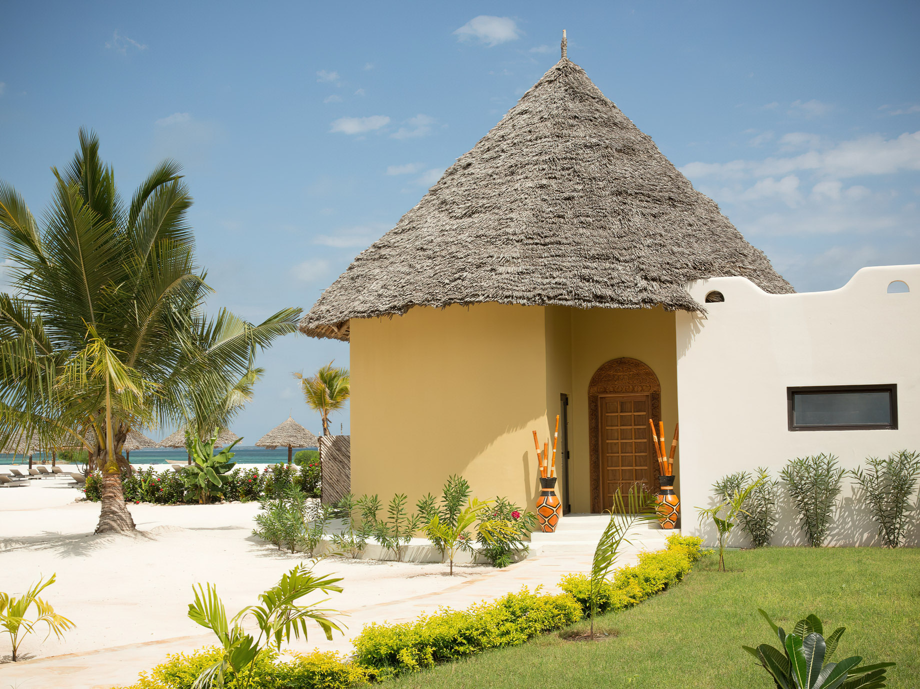 Gold Zanzibar Beach House & Spa Resort – Nungwi, Zanzibar, Tanzania – Beach Villa Entrance