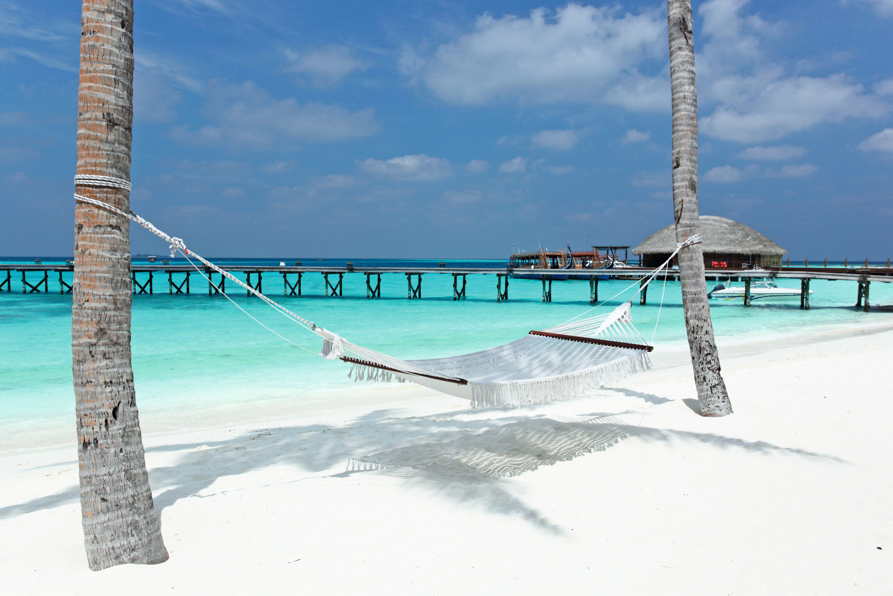 Constance Halaveli Resort – North Ari Atoll, Maldives – Beach Hammock