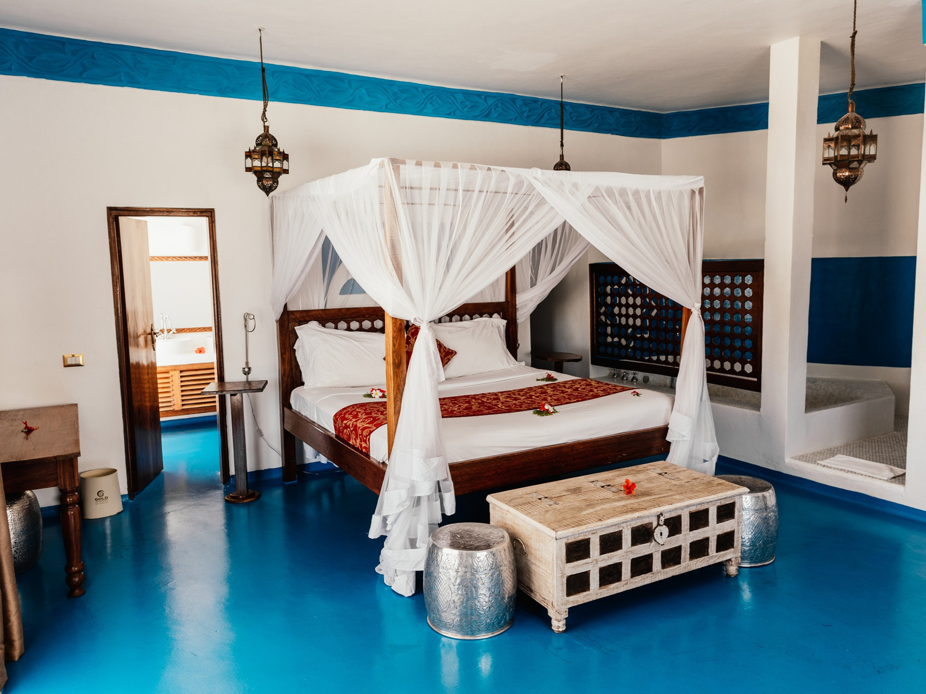Gold Zanzibar Beach House & Spa Resort – Nungwi, Zanzibar, Tanzania – Beach Villa Bed