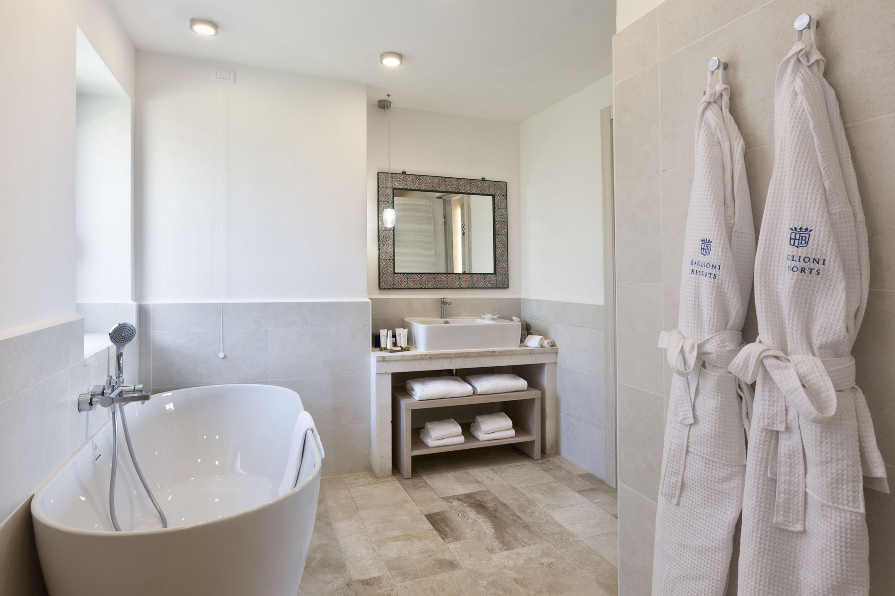Baglioni Resort Sardinia – San Teodoro, Sardegna, Italy – Maddalena Suite Bathroom