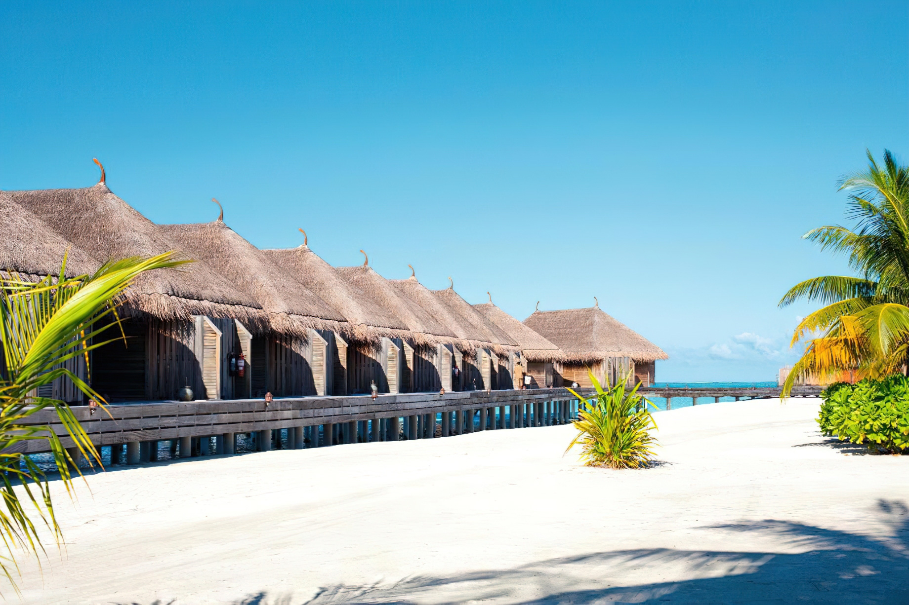 Constance Moofushi Resort – South Ari Atoll, Maldives – Beach Villa View