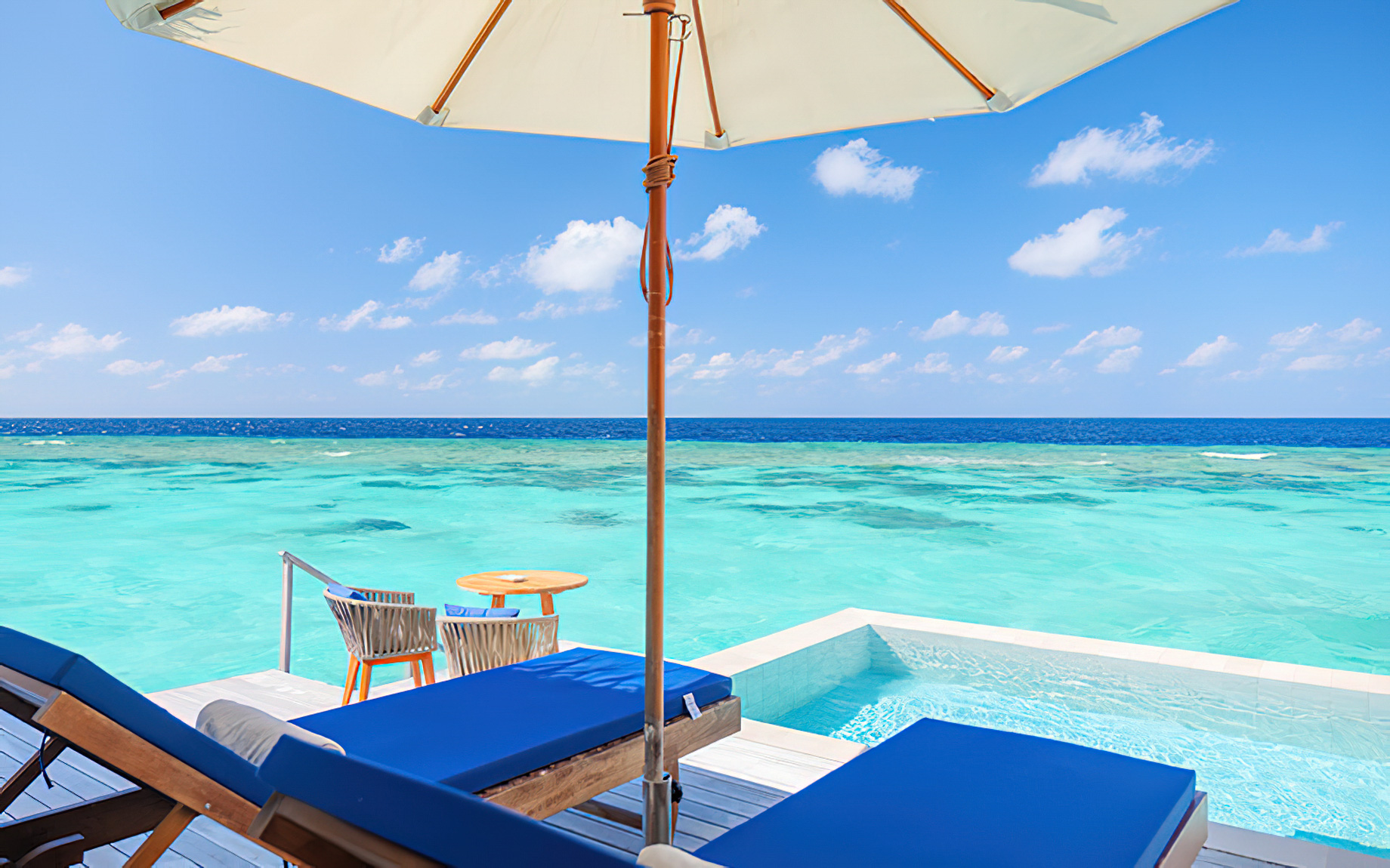 Baglioni Resort Maldives – Maagau Island, Rinbudhoo, Maldives – Pool Water Villa Deck Ocean View