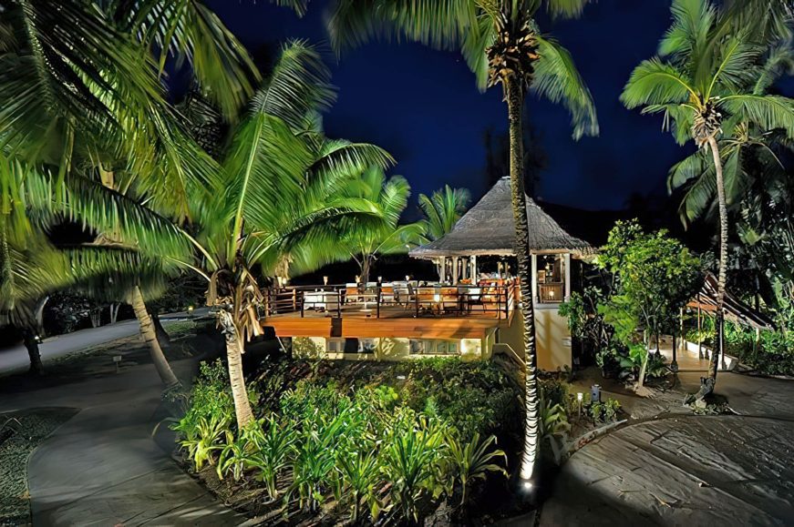 Constance Lemuria Resort - Praslin, Seychelles - DIVA Bar Night View
