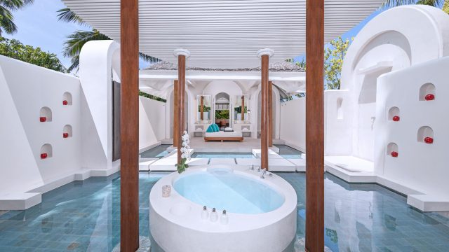 Anantara Kihavah Maldives Villas Resort - Baa Atoll, Maldives - Beach Pool Villa Bathroom
