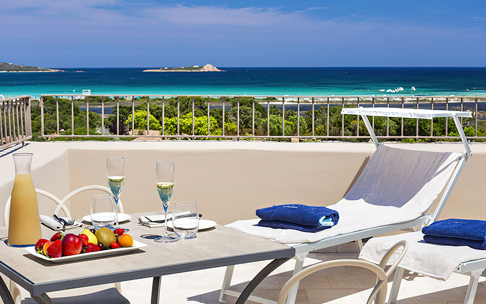 Baglioni Resort Sardinia – San Teodoro, Sardegna, Italy – Maddalena Suite Terrace Sea View