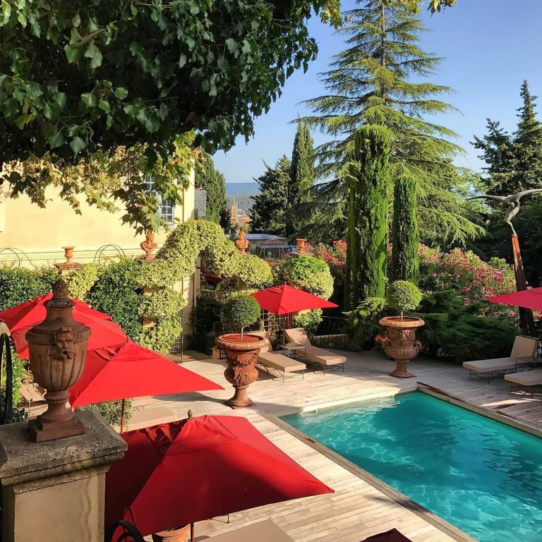 Villa Gallici Relais Châteaux Hotel – Aix-en-Provence, France – Pool Deck