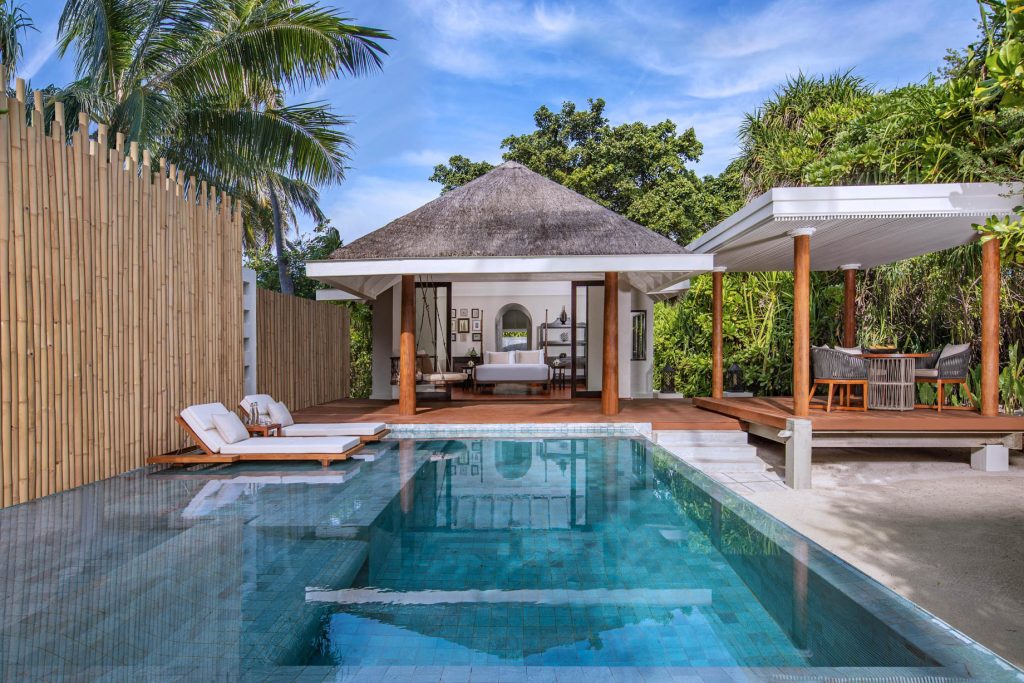 Anantara Kihavah Maldives Villas Resort - Baa Atoll, Maldives - Beach Pool Villa Exterior