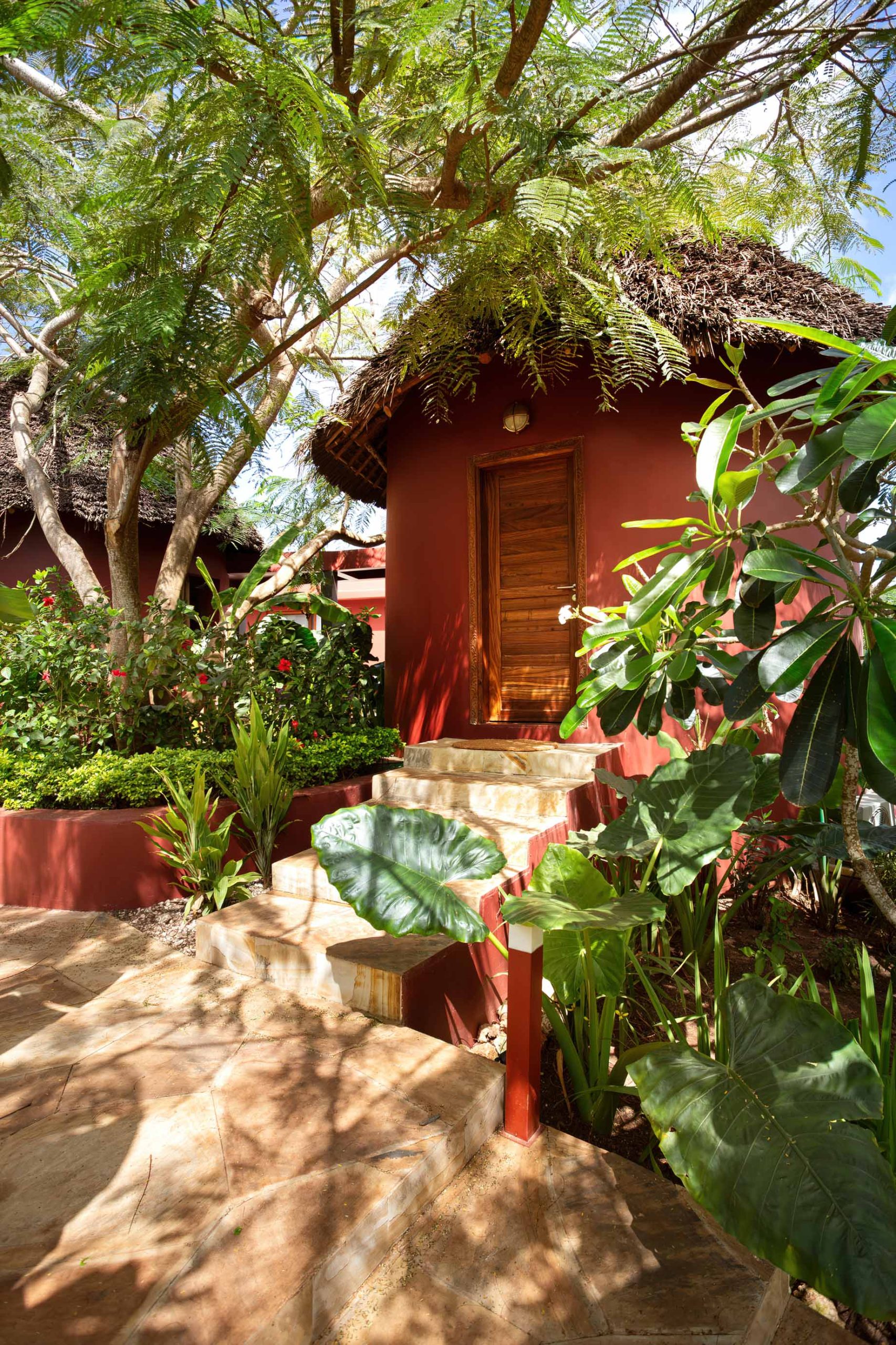Gold Zanzibar Beach House And Spa Resort Nungwi Zanzibar Tanzania Jungle Villa Entrance Travoh 