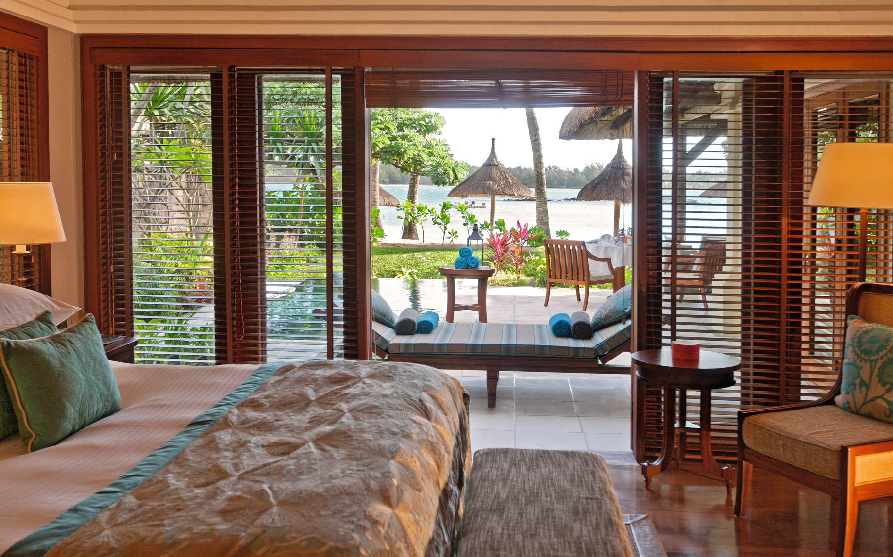 Constance Prince Maurice Resort – Mauritius – Beach Pool Villa Bedroom